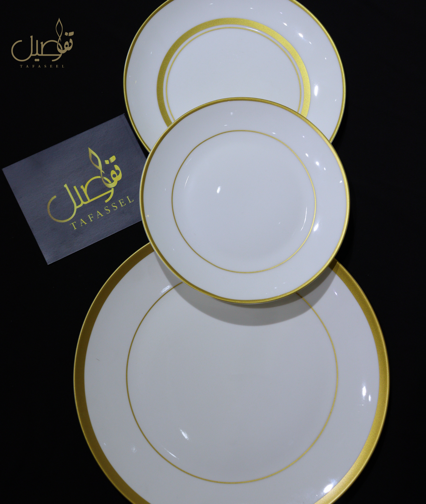 PACK D'ASSIETE 18 PCS