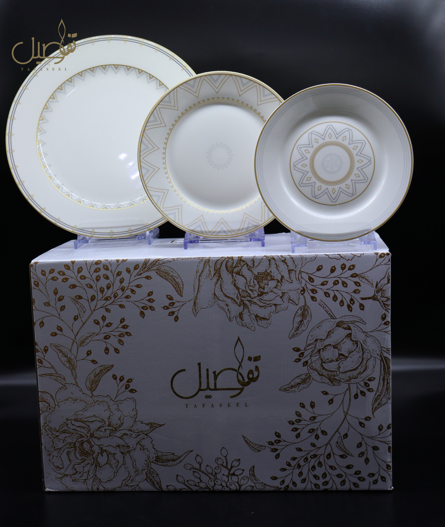 PACK D'ASSIETTE 18 PIECES