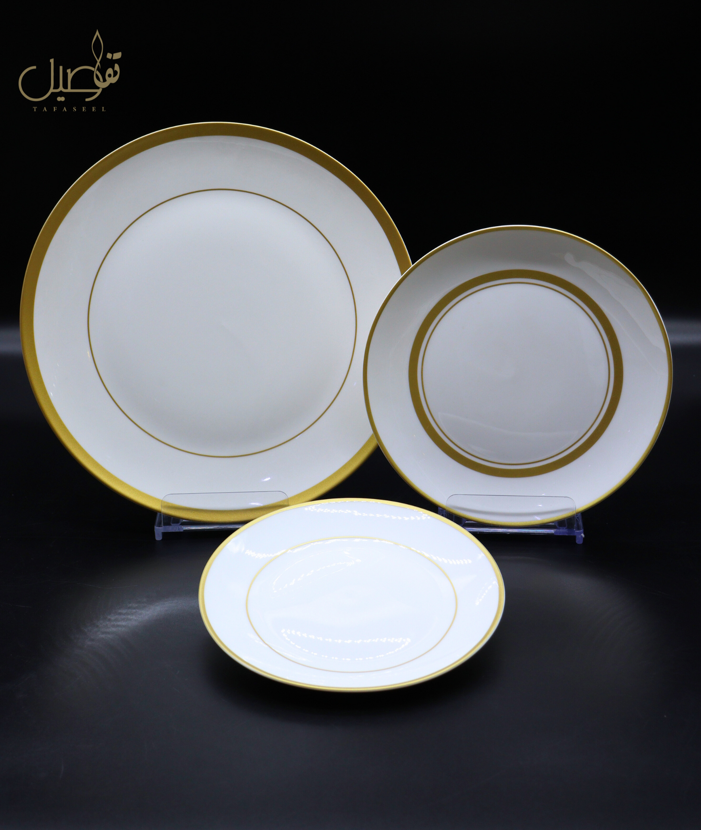 PACK D'ASSIETE 18 PCS