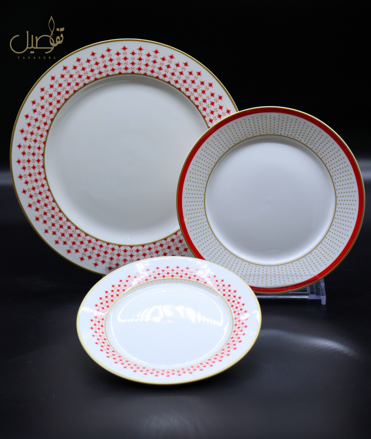 PACK D'ASSIETTE 18 PCS