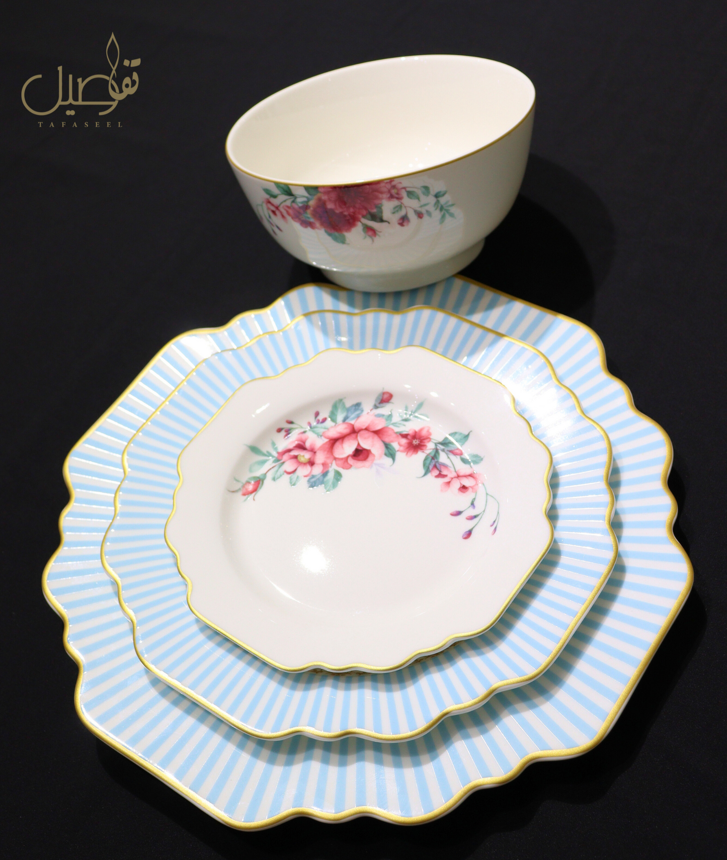 PACK D 'ASSIETTE 24 PCS