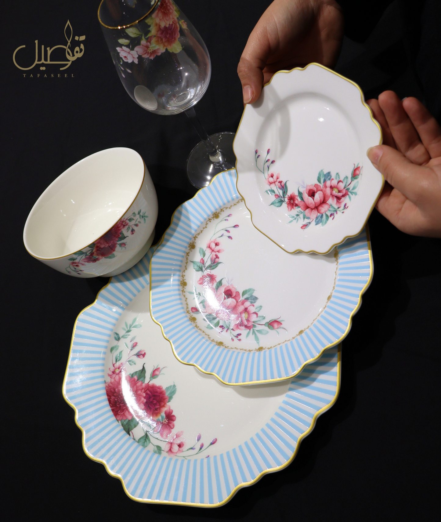 PACK D 'ASSIETTE 24 PCS