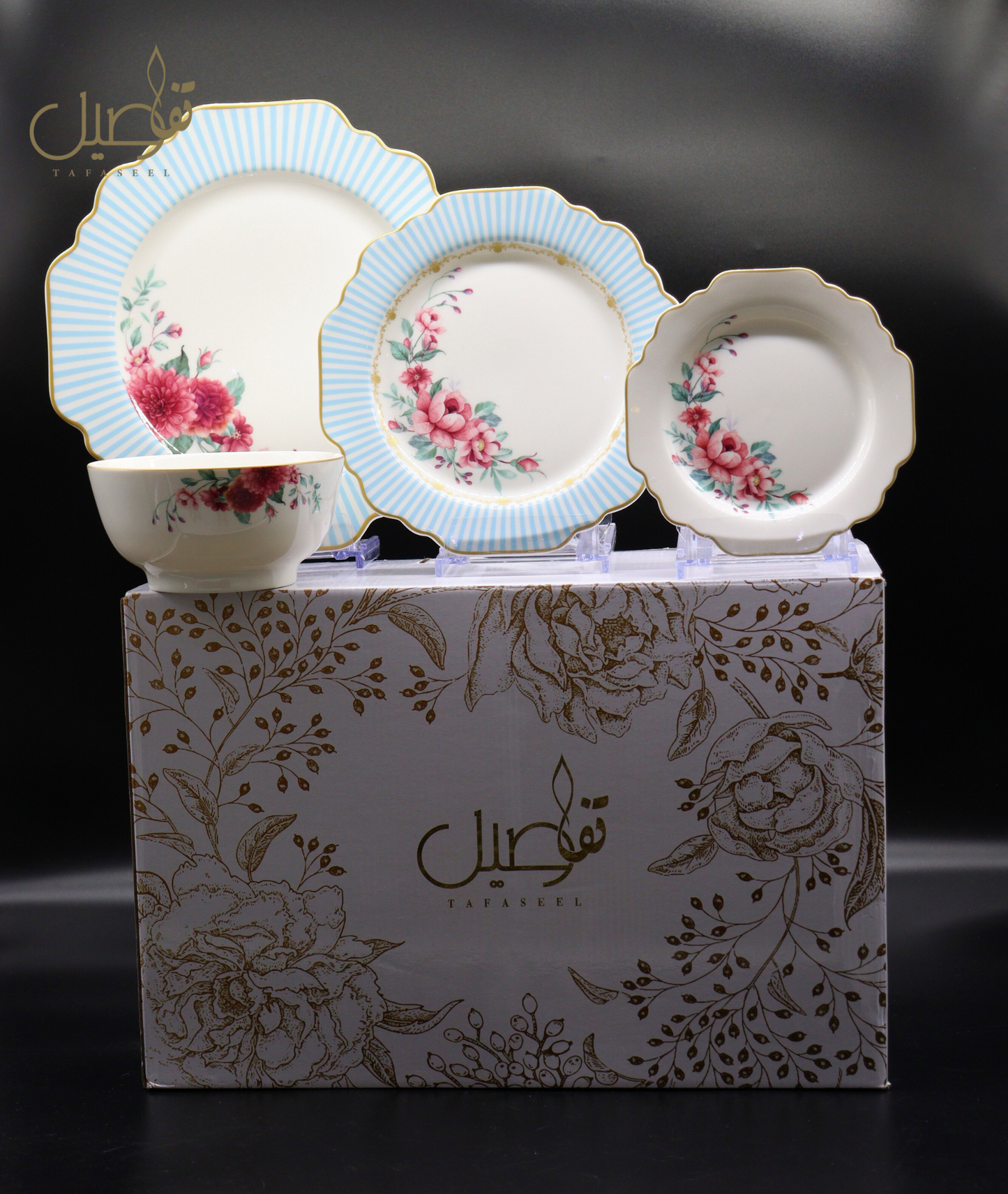 PACK D 'ASSIETTE 24 PCS