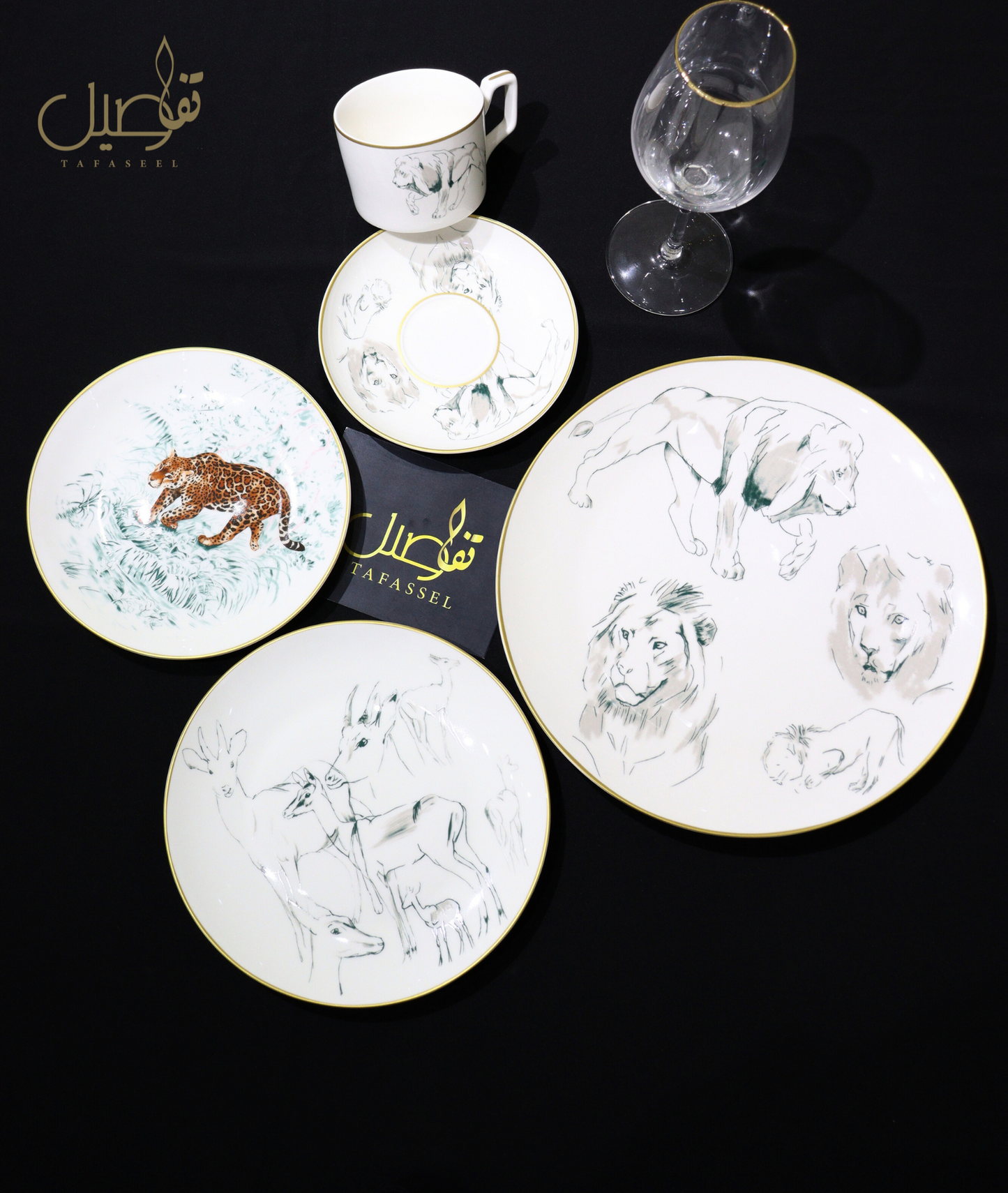 SERVICE DE TABLE 30 PCS