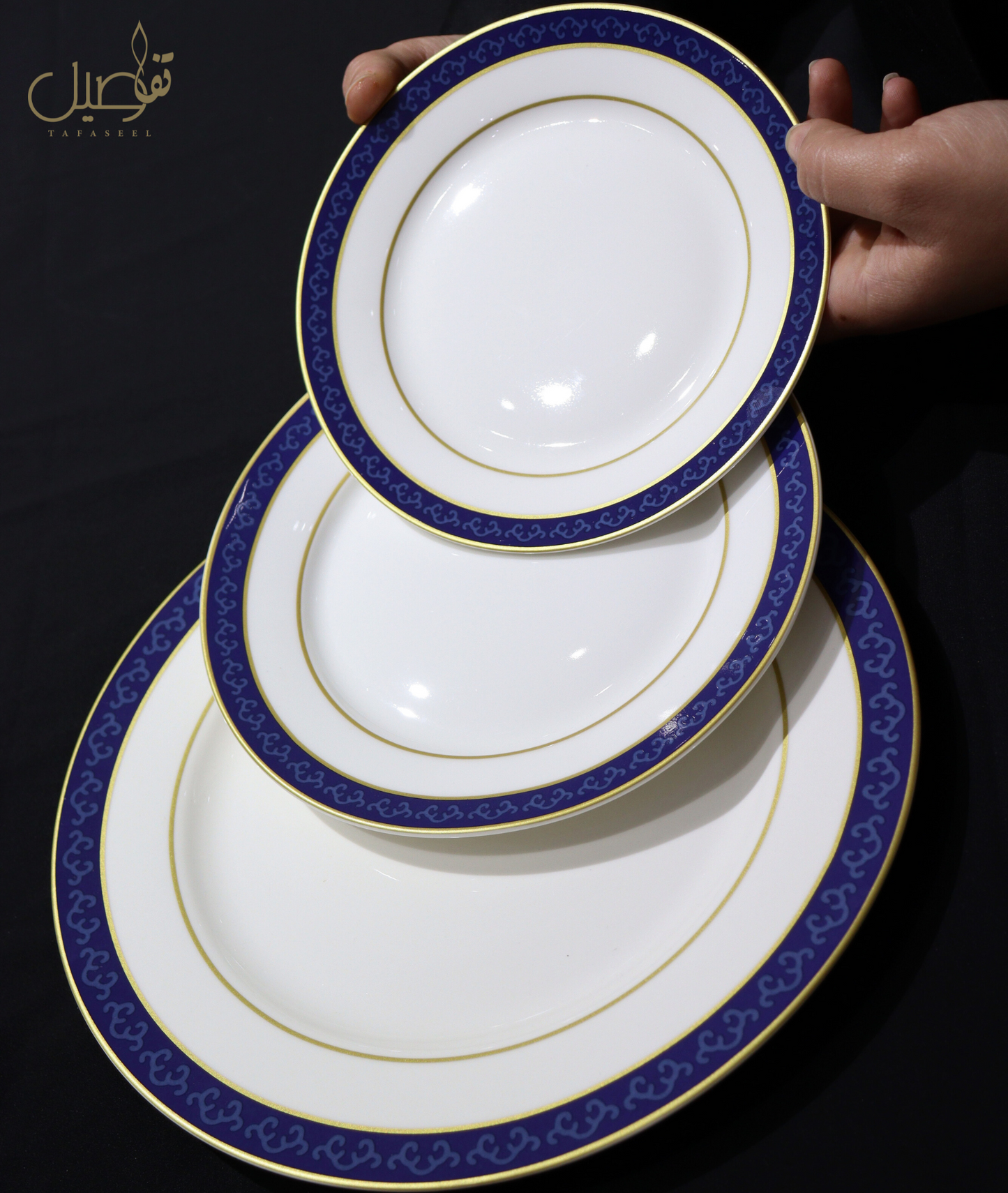 SERVICE D'ASSIETTE 18 PCS