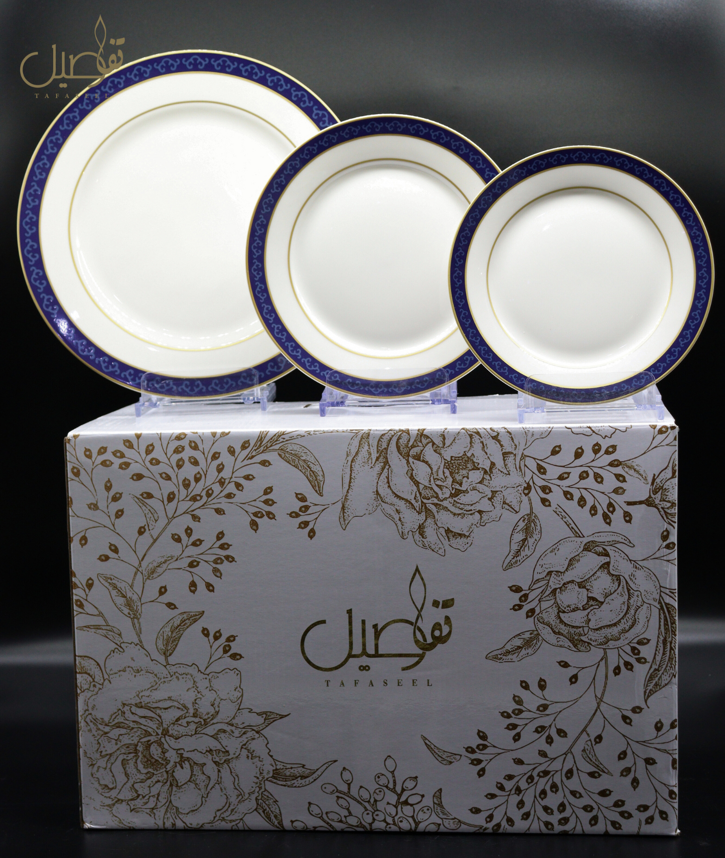 SERVICE D'ASSIETTE 18 PCS