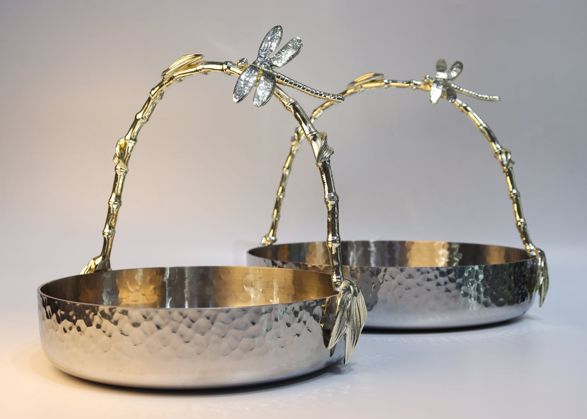 Duo de Corbeilles de Service Élégance – Grand & Petit Modèle