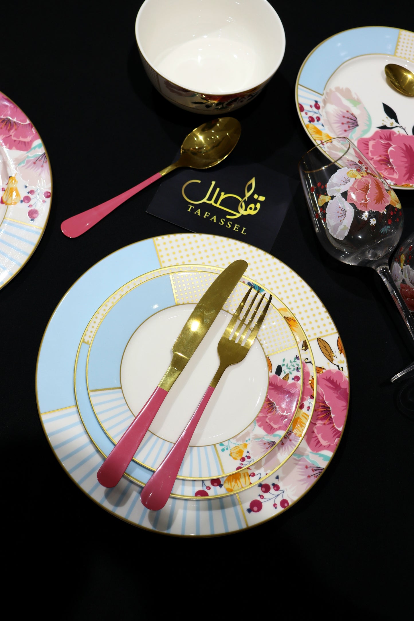 PACK D'ASSIETTE 24 PCS