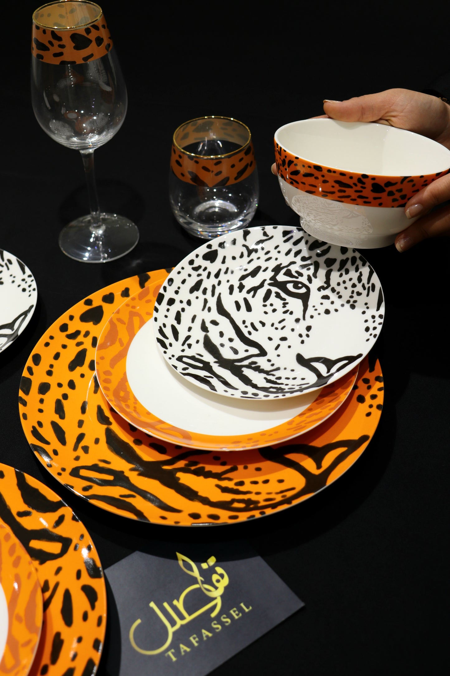 PACK D'ASSIETTE 24 PCS