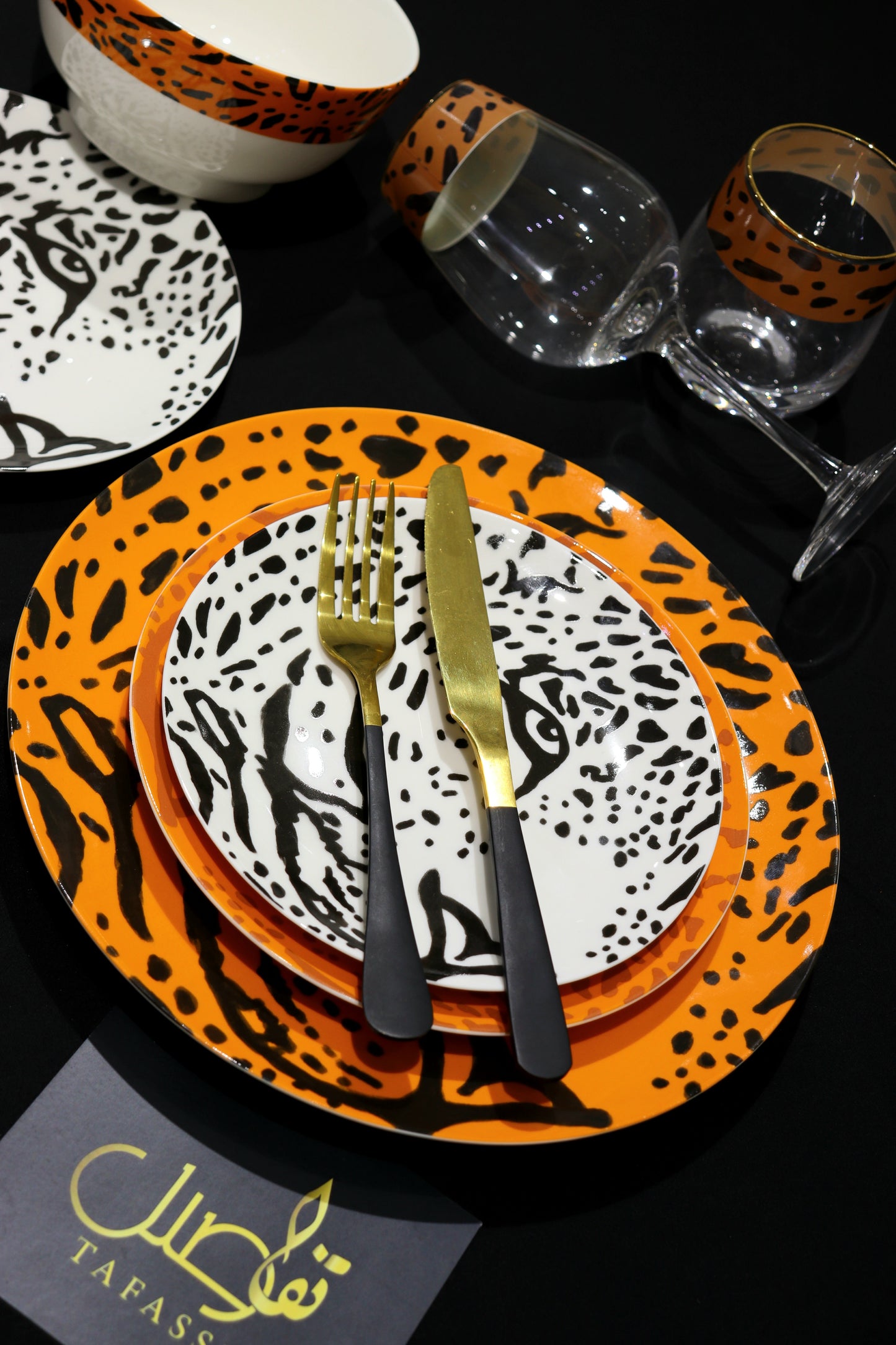 PACK D'ASSIETTE 24 PCS