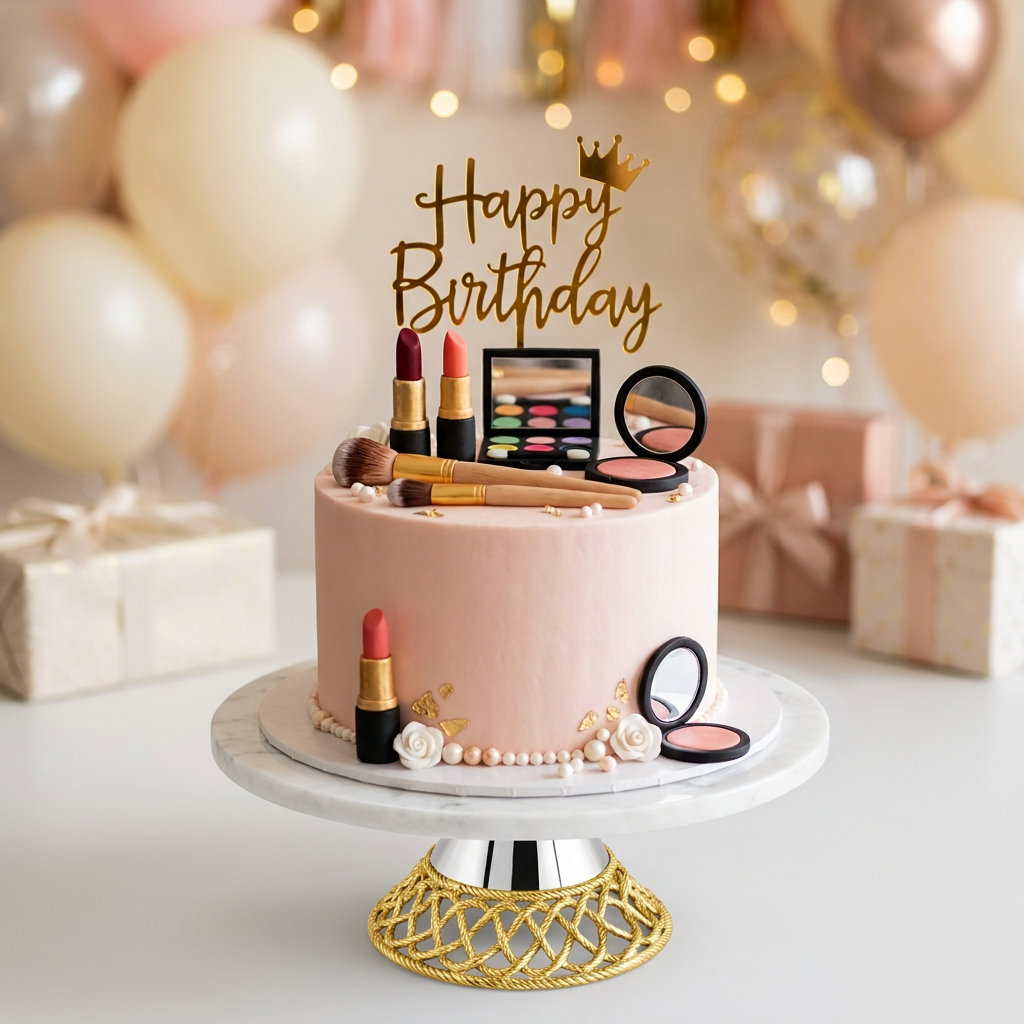 Gâteau d’anniversaire sur votre présentoir
