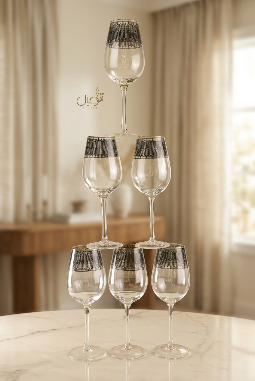 Coffret de 12 verres de table – modèle 07 – photo 3 | TAFASSEL