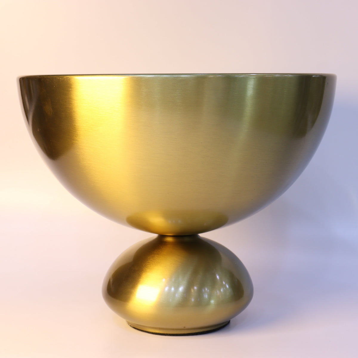 Coupe de Présentation Dorée sur Pied Bombe – Collection Prestige