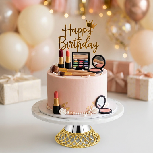 Gâteau d’anniversaire sur votre présentoir