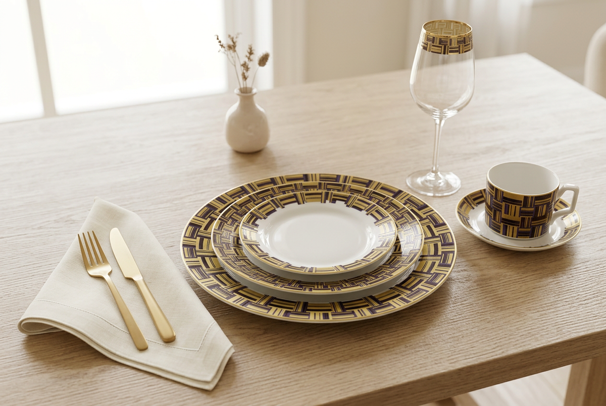 SERVICE DE TABLE 30 PIECES – TAFASSEL