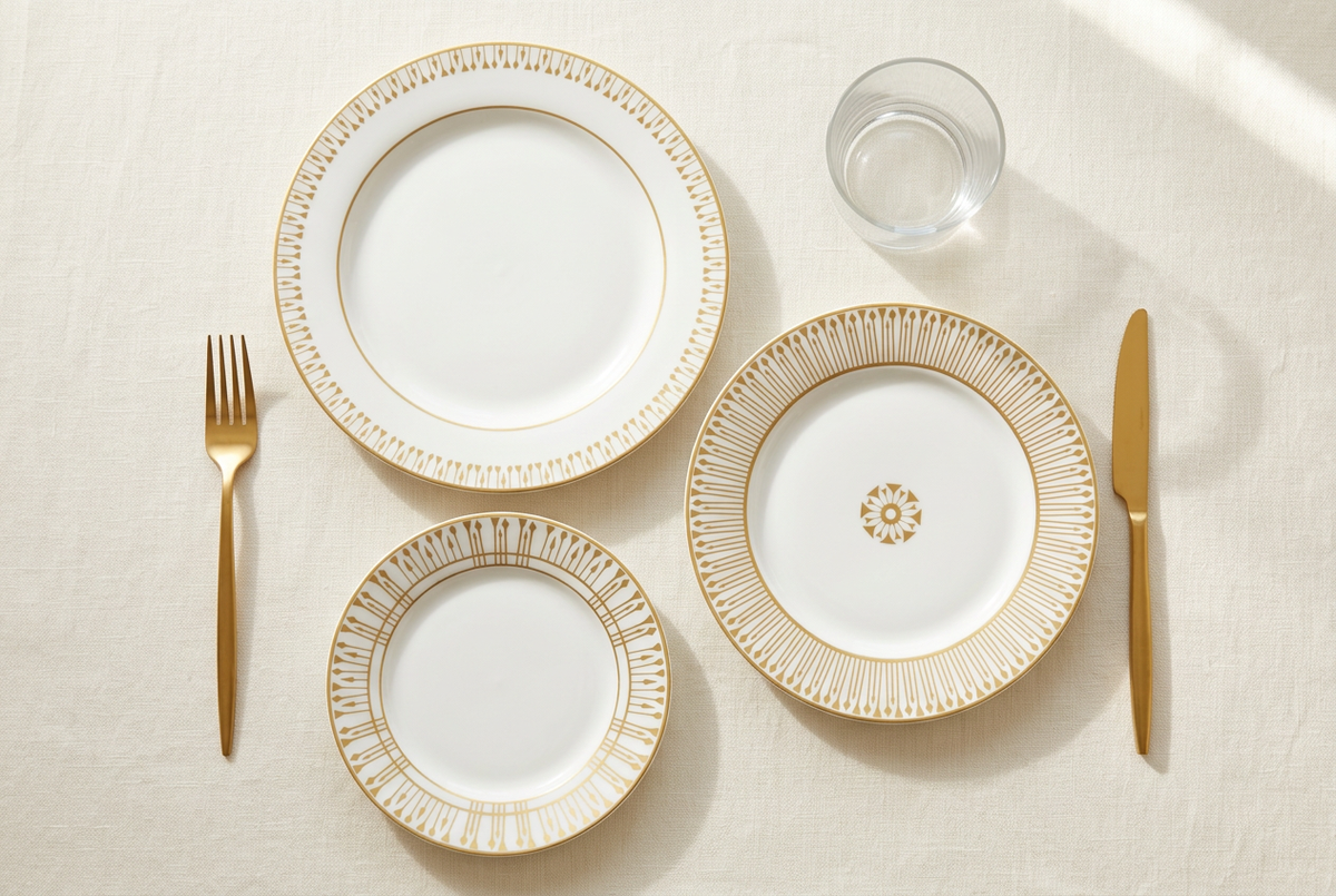 PACK D'ASSIETTE 18 PCS – TAFASSEL