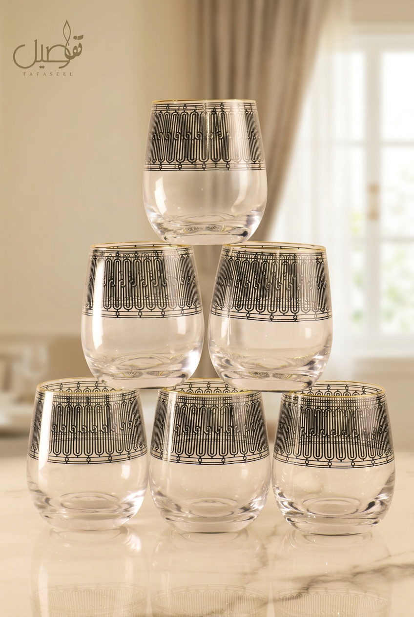 Coffret de 12 verres de table – modèle 07 – photo 2 | TAFASSEL