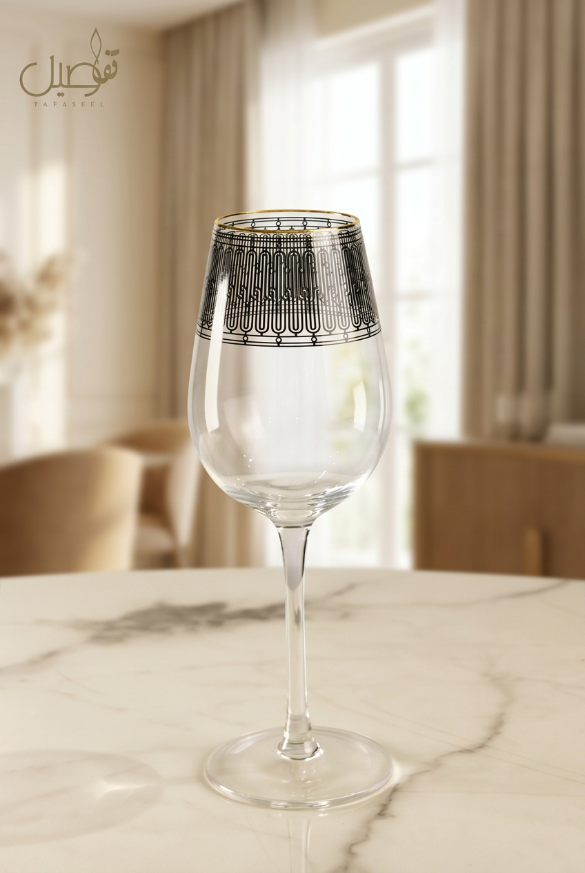 Coffret de 12 verres de table – modèle 07 – photo 4 | TAFASSEL